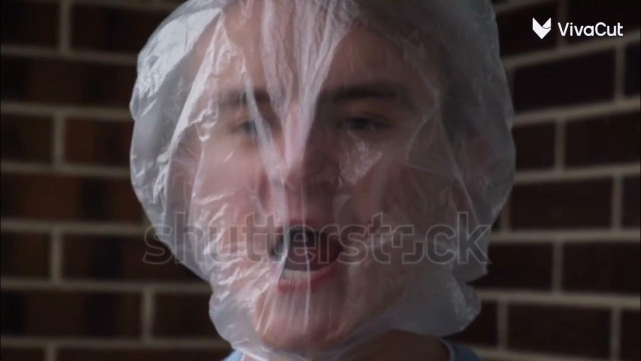 man suffocate by plastic bag die scene YouTube