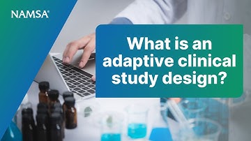 What is an adaptive clinical trial design for medical devices?