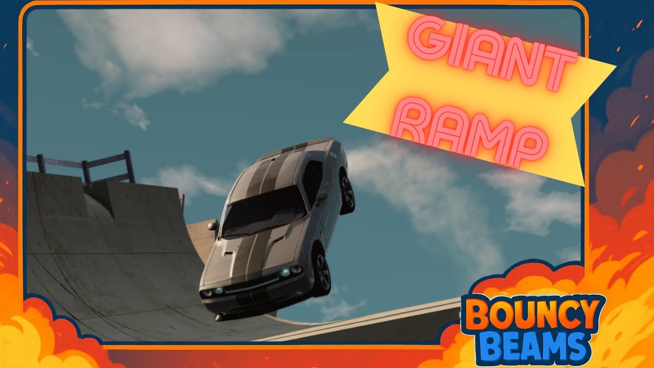 GIANT RAMP - CRASHES, FAILS in BeamNG.drive