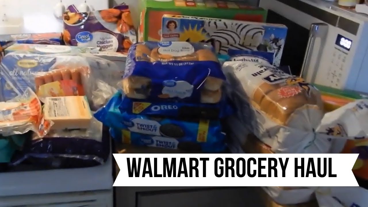 Walmart Grocery Haul Gatlinburg 2023 YouTube