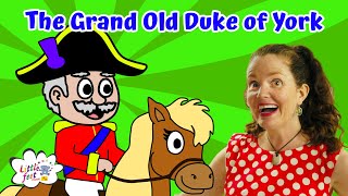 The Grand Old Duke of York | Kids Songs | Nursery Rhymes | Childrens Music | Happy Kids Happy Adults