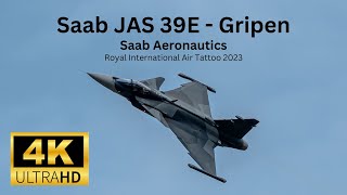 Best Solo Jet award winner at RIAT 2023 - Saab JAS39 E - Gripen