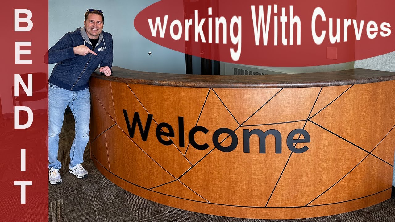 ИЗОГНУТАЯ ГЕОМЕТРИЯ ДЛЯ ПРОЕКТИРОВАНИЯ И СТРОИТЕЛЬСТВА ИНДИВИДУАЛЬНОЙ СТОЙКИ РЕСЕПШН