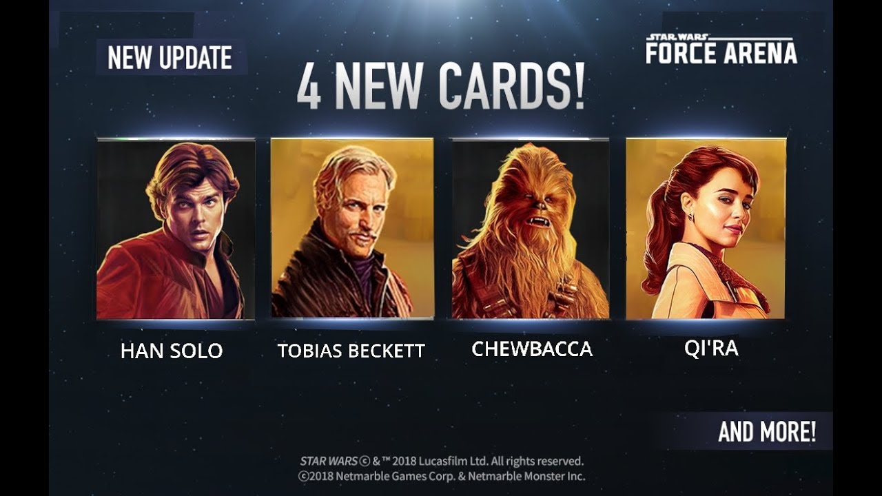 New Solo Movie Leaders Ft. Qi'Ra Star Wars: Force Arena