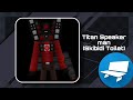 Titan SpeakerMan - (Skibidi Toilet) | [Minecraft Model]