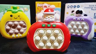 3 Minutes Satisfying With Playing Push Pop It Eletrônico Fidget Toy Asmr