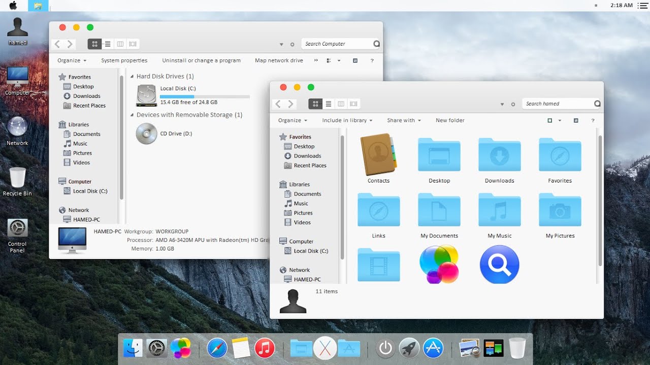 MacOS finder windows 10 download