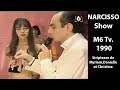 Narcisso Show. Myriam,Danielle et Christine en striptease sur M6  (Tv 1990)