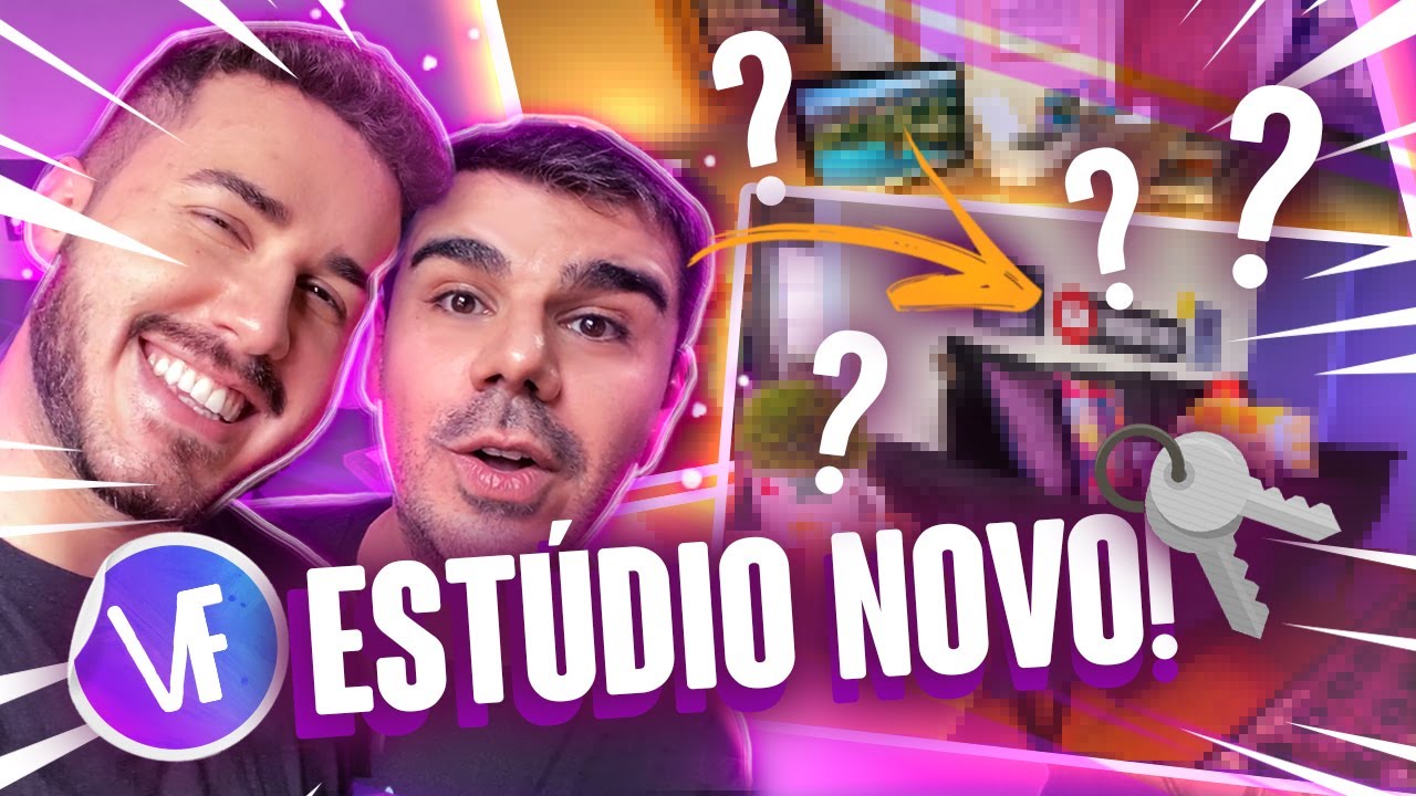 TOUR PELO NOVO ESCRITORIO DO CANAL! | Virou Festa