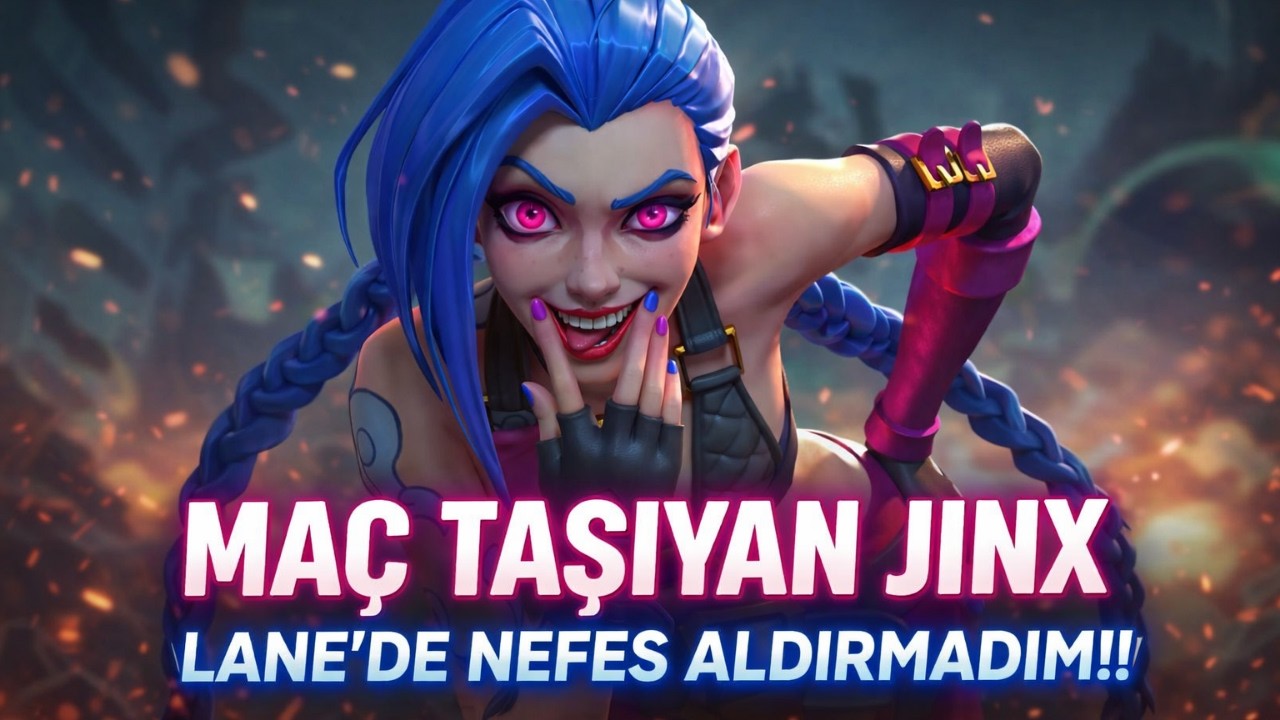 JİNX OP Mİ?! | RAKİP KUDURTMA REHBERİ