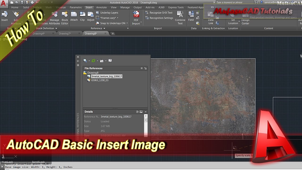  New AutoCAD How To Insert Image