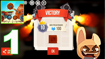 CATS: Crash Arena Turbo Stars - Gameplay Walkthrough Part 1 - 10 WIN (Android)