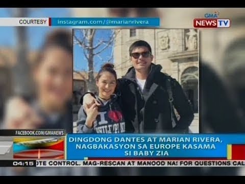 BP: Dingdong Dantes at Marian Rivera, nagbakasyon sa Europe kasama si Baby Zia - 동영상