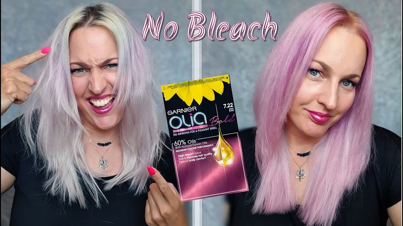 🖌️Colouring My Hair Rose Gold Pink from Lilac White - 🚫 NO BLEACH