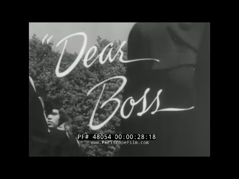 U.S. NAVY WAVES  WOMEN&rsquo;S RESERVE IN WORLD WAR II  HISTORIC FILM "DEAR BOSS" 48054