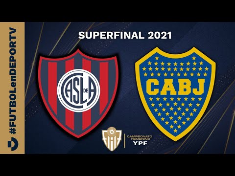 Boca Juniors vs San Lorenzo - Superfinal 2021 - Fútbol Femenino - #FUTBOLenDEPORTV