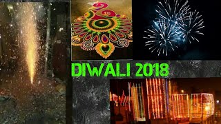 Diwali Celebrations 2018|Burning Crackers,Puja,Decorations|Diwali Vlog 2018