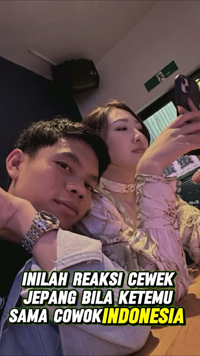Japanese Girl's Reaction When Meeting Indonesian Guy
