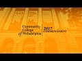 Community College of Philadelphia 2017 Commencement