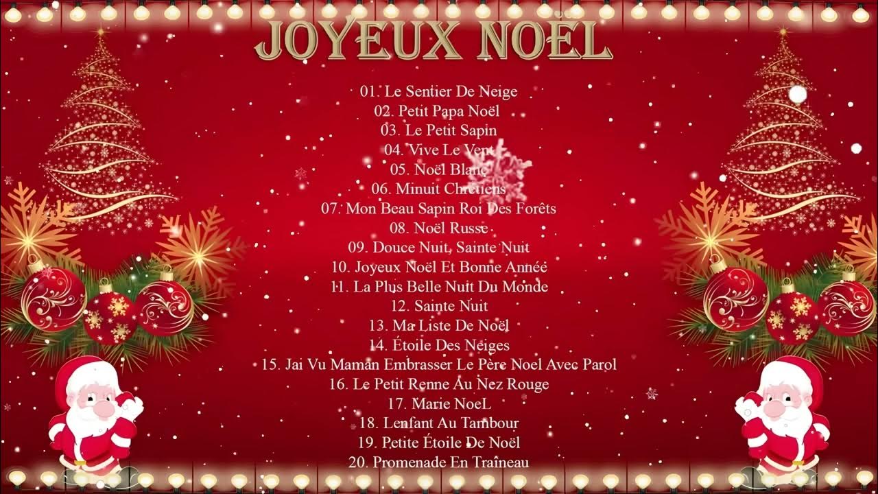 Chants de Noël 2025 ️ Des Meilleures Chansons de Noël 2025 ️ Joyeux