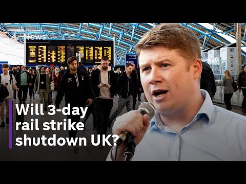 Railway shutdown: UK facing biggest train strike in decades