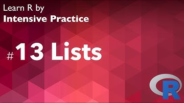 R Tutorial 13: Lists