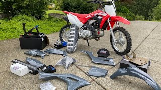 BUILDING The BADDEST CRF 110 On YOUTUBE..(PART 1)!!!