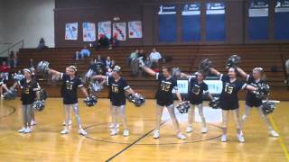 Fieldcrest Middle School 7th & 8th grade cheerleader dance 2011