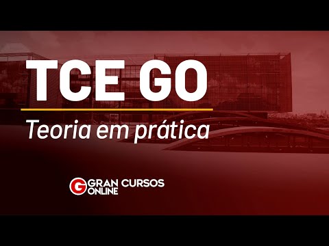 Concurso TCE GO: 1ª Maratona Pós-Edital