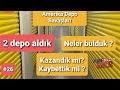 26- 2 depo paylaşıyoruz /  bakalim neler bulduk ? kazandıkmı ? kaybettikmi ?