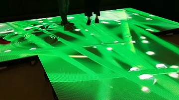 Interactive LED Floor to reacts to touch