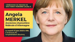 Doctorat honoris causa - Angela Merkel