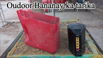WiFi router dlink dir 850l ko outdoor bananay ka tarika