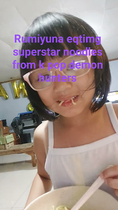 found k pop demon hunters noodles #rumi#zoey#mira#cute#yuna