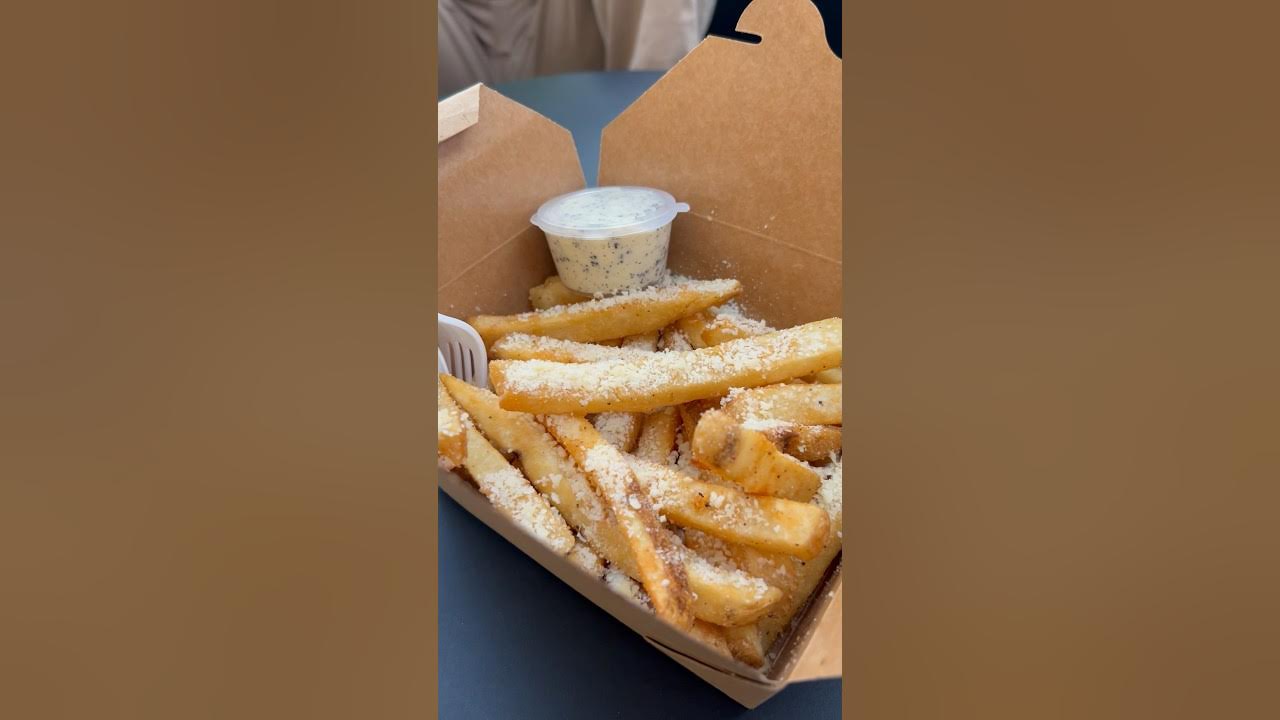 These truffle fries from Bel Fries in NYC were amazing! glutenfree 