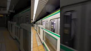 東京メトロ千代田線 16000系 乃木坂駅 Tokyo Metro Chiyoda Line