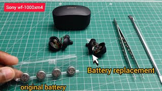 How to replace Sony wf-1000xm4 battery ||  TH24