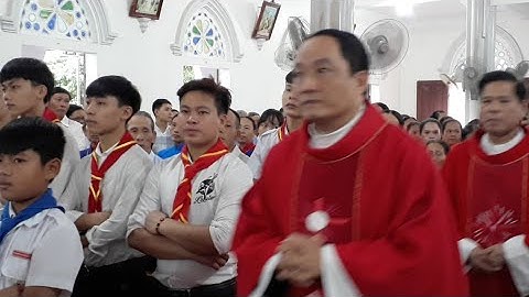 Chúa nhật ngày 17/11/2019 Thánh Lễ Cao Điểm Tuần Chầu Tại GIÁO XỨ MỸ KHÁNH