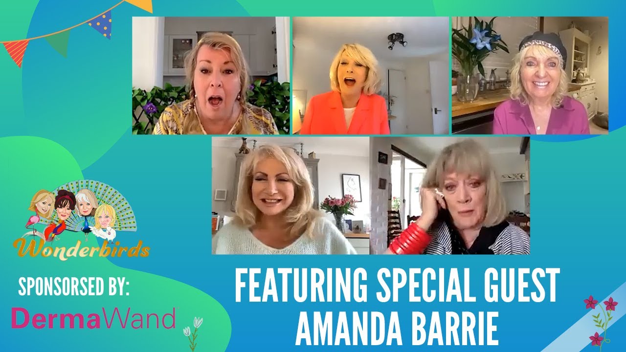 Amanda Barrie joins The WonderBirds for a mid week catch up! ⭐️ Episode 201