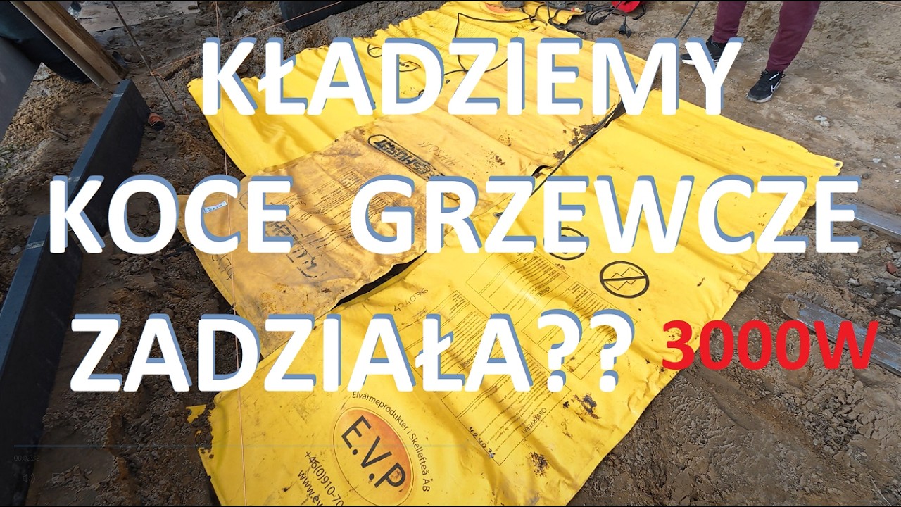 KŁADZIEMY PŁYTY AŻUROWE I WSTAWIAMY OBRZEŻA. PODBUDOWA Z GRUZU.  #brukarzbydgoszcz #construction