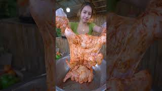 Chicken roasted with vegetable cook recipe #cooking #food #recipe #shorts  #shortvideo