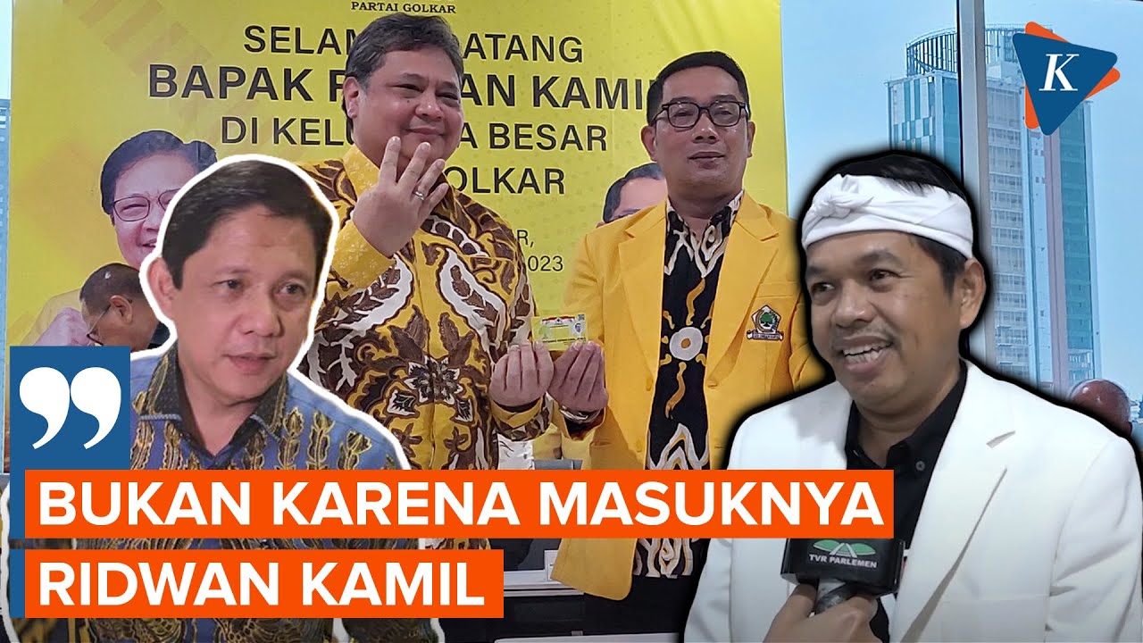 Jawaban Golkar soal Isu Dedi Mulyadi Keluar karena Ridwan Kamil