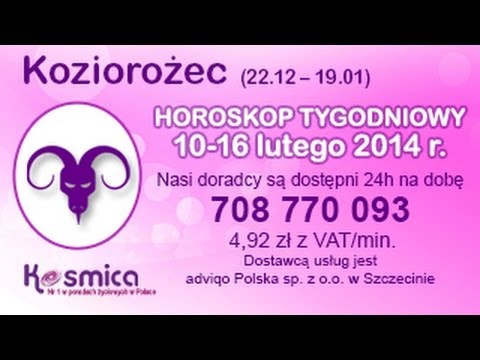 Wideo: Horoskop Miesięczny Koziorożca