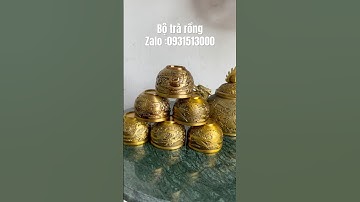 Bộ trà rồng #đồcổcầnthơ #phongthuy #doco #đồcổ #dodoco