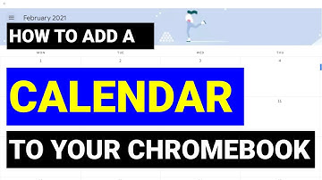How to add a calendar to your Chromebook or Chromebox