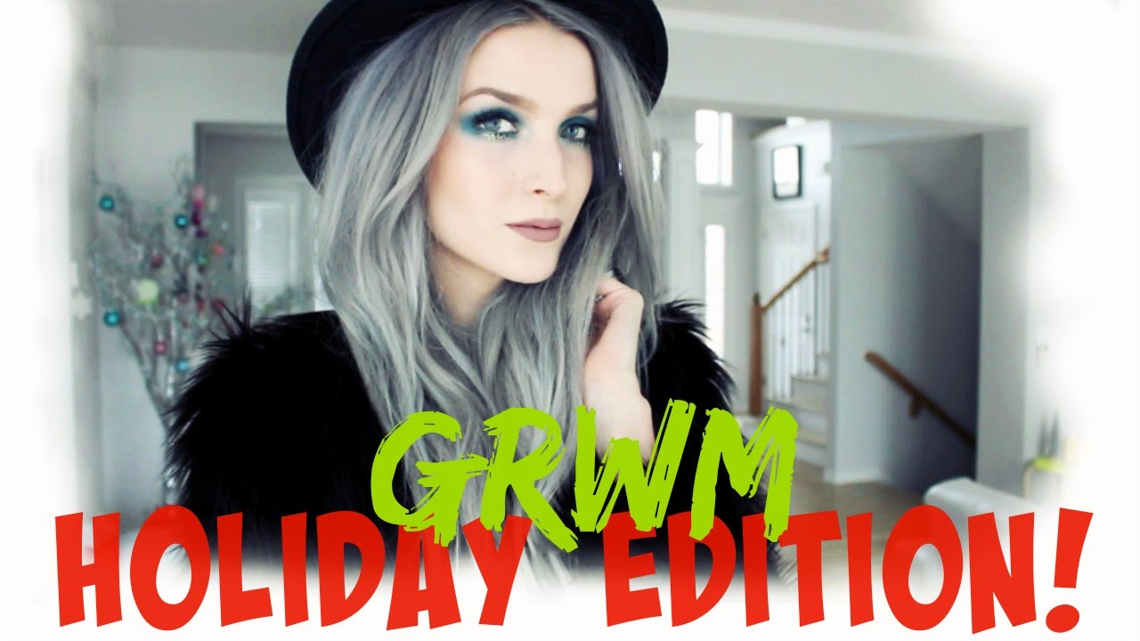 GRWM | Teal Smokey Eye w/ Gold Glitter
