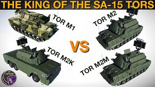 sa-15 tor m1 vs m2 vs m2k vs m2m: which is the best shorad? | dcs