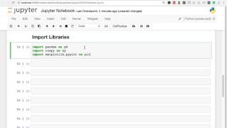 Data Analysis with Pandas and Python - 01 15 - Import Libraries into Jupyter Notebook