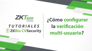 👨‍💻 Tutorial: Cómo configurar la verificación multipersona | ZKBio CVSecurity
