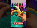 Satisfying 3D Printed Articulated Banana! 🍌✨ #3DPrinting #Shorts
